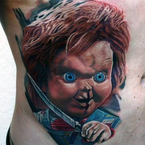 Guys Design Ideas Chucky Tattoos
