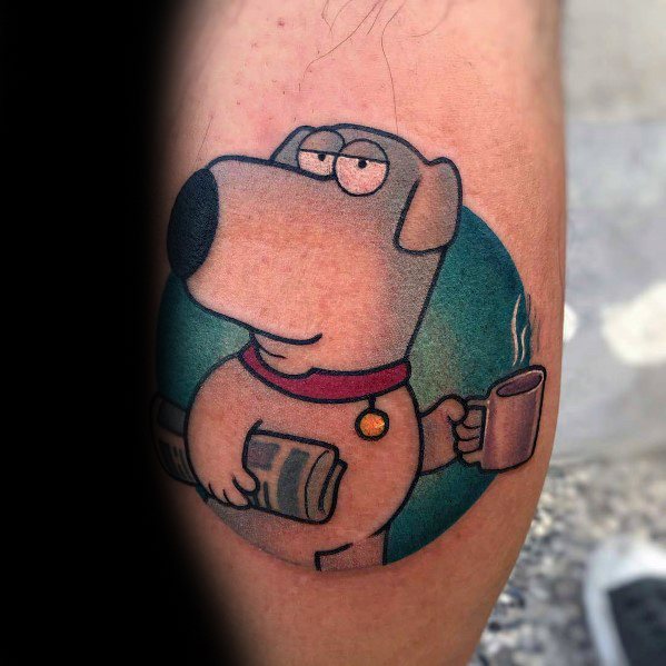 Guys Design Ideas Family Guy Brian Dog Tattoos