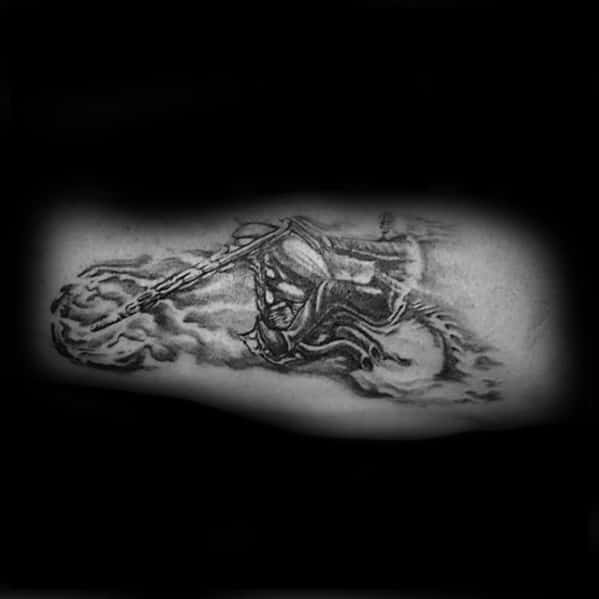 50 Ghost Rider Tattoo Designs For Men - Supernatural Antihero Ideas