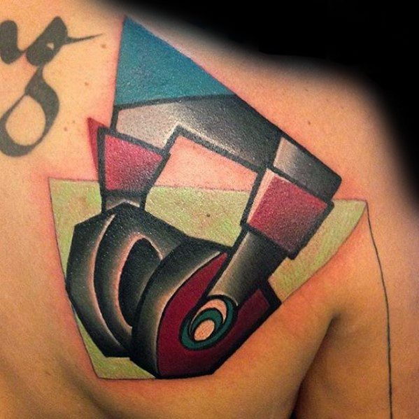 50 Cubism Tattoo Designs For Men - Artistic Ink Ideas