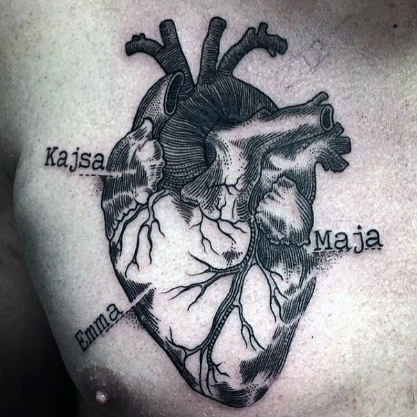 Top 90 Anatomical Heart Tattoo Ideas  2021 Inspiration Guide