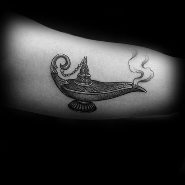 Genie lamp tattoo by tattooist Ida  Tattoogridnet