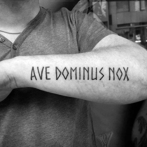 best font for latin tattoo