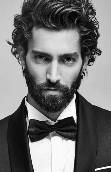 50 Long Curly Hairstyles For Men - Manly Tangled Up Cuts
