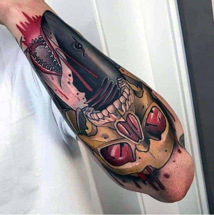 guys-neo-traditional-shark-tattoo-designs