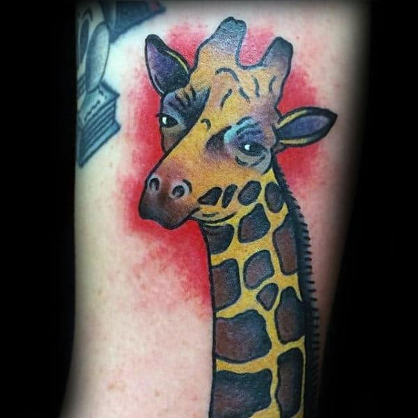 50 Amazing Giraffe Tattoos with Meaning  Body Art Guru