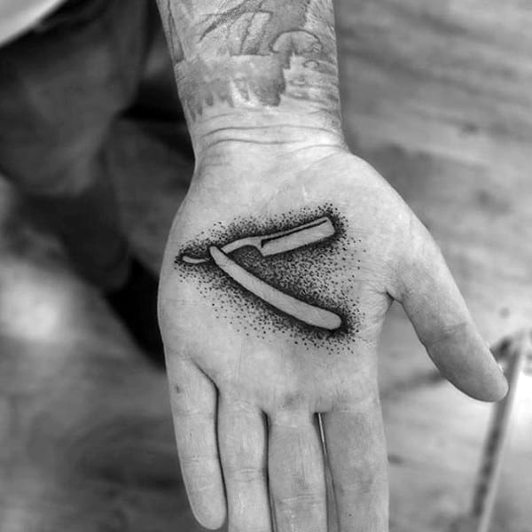 guys-palm-dotted-black-tool-tattoo