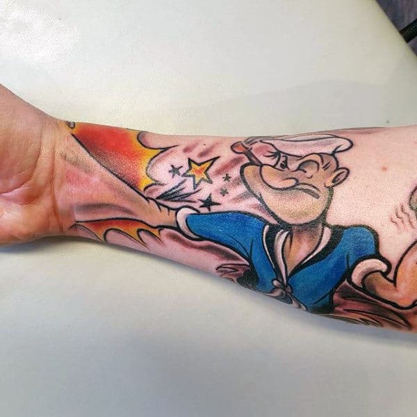 Popeye 3D Forearm Fist