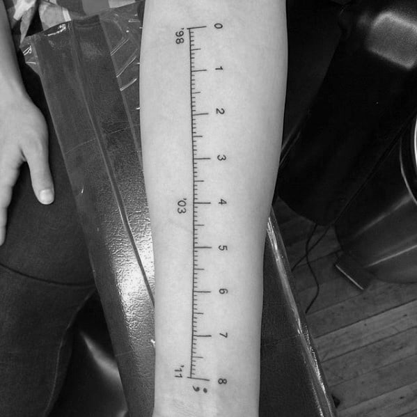 Adam Savage got a ruler tattoo so he can measure stuff with his arm   rDamnthatsinteresting