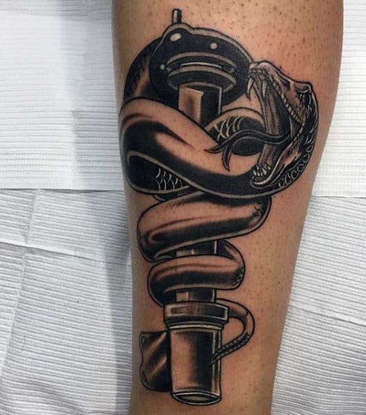 Guy's Snake Tattoo Ideas