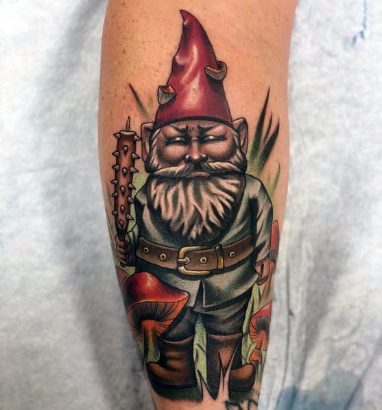 21 Gnome Tattoos ideas  tattoos gnomes cool tattoos