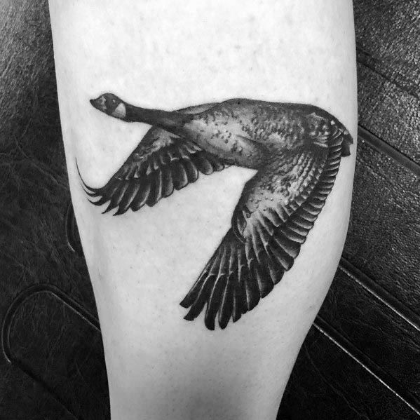 Guys Tattoo Goose