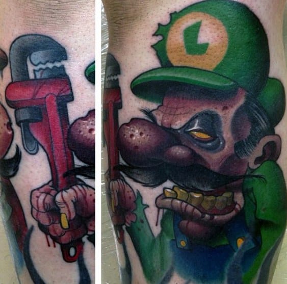 Guys Tattoo Luigi