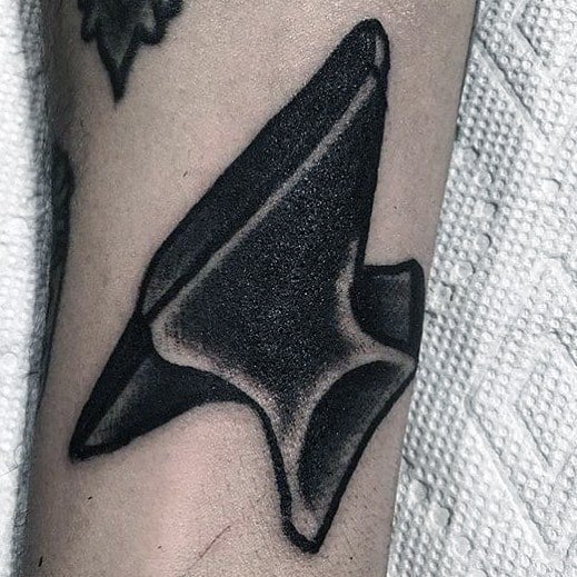 Guys Tattoos With Anvil Design