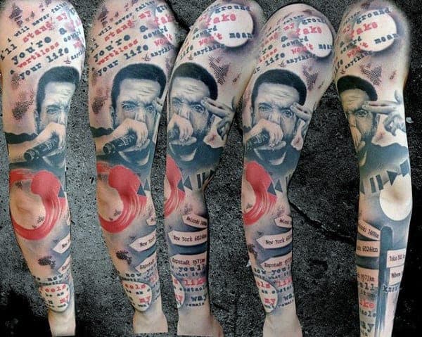 guys-trash-polka-music-sleeve-tattoos