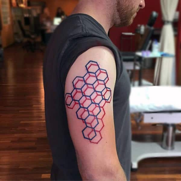 Aggregate 79 bee tattoo with honeycomb  thtantai2