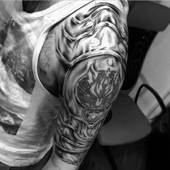 100 Fantasy Black  White Angel Warrior Dragon Sleeve Tattoo Design  png  jpg 2023