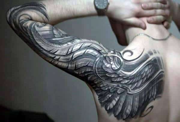 Wings Half Sleeve Tattoo Ideas For Men