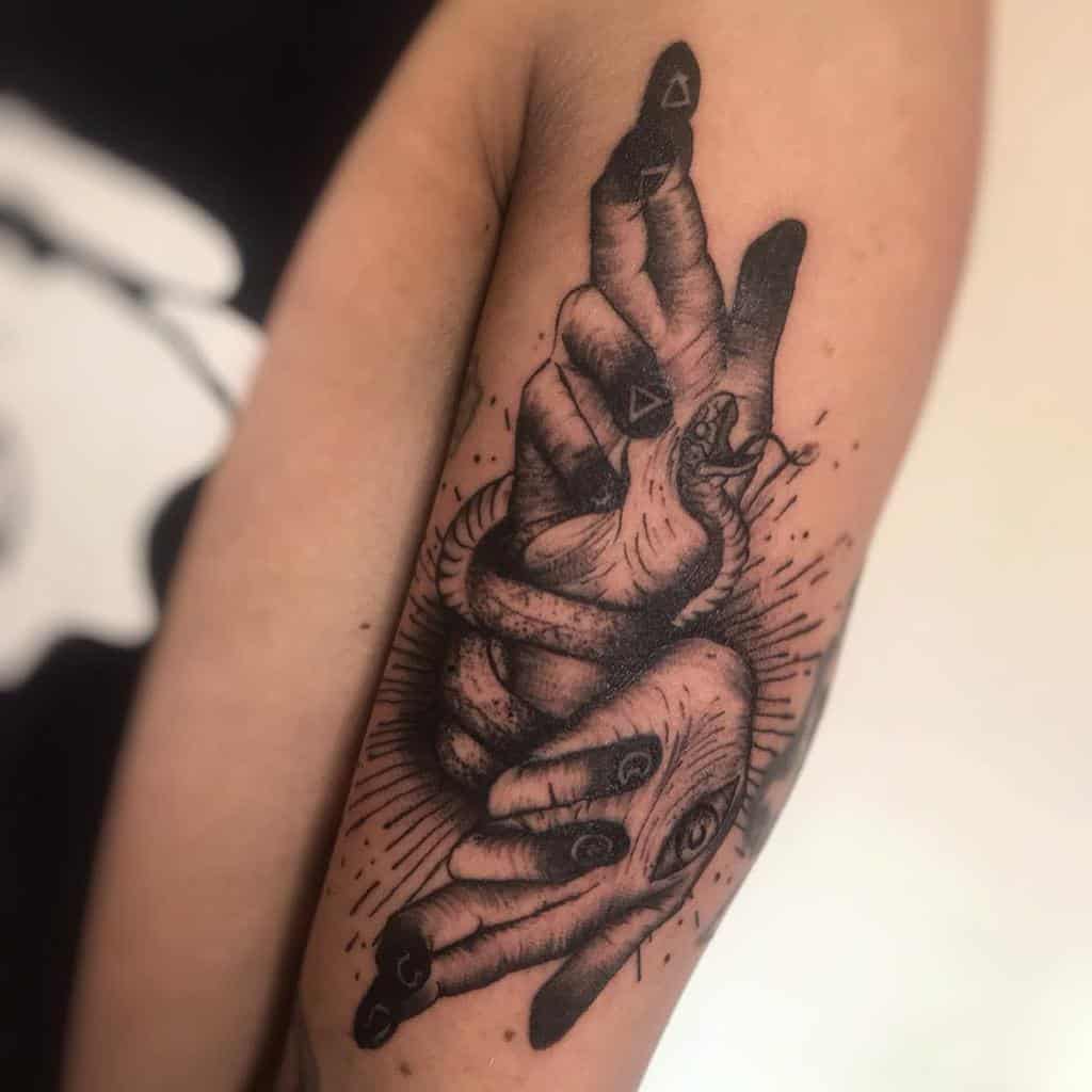 Hand As Above So Below Tattoos Gabrielotatuador