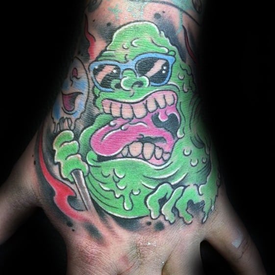 Hand Ghostbusters Guys Tattoo Designs