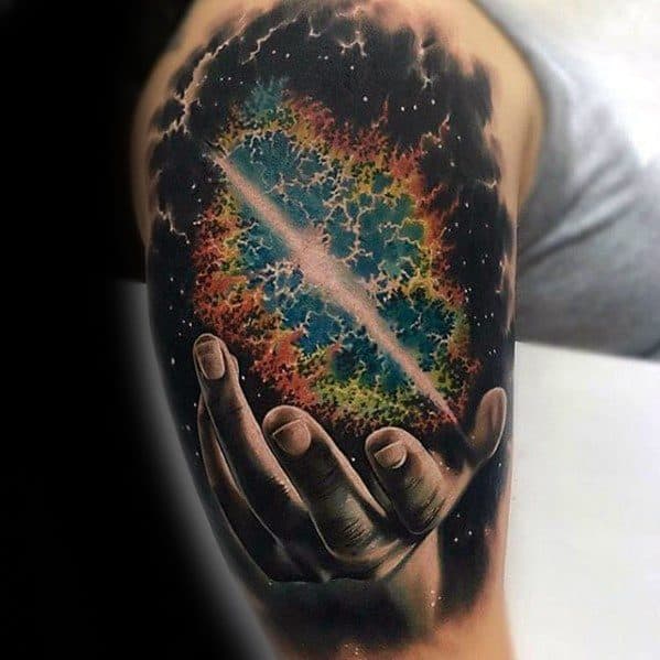 supernova star tattoo