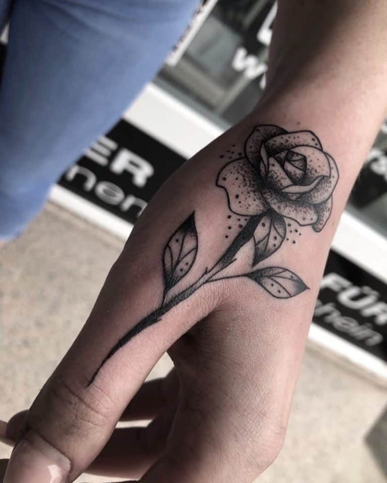 Top 51 Best Simple Rose Tattoo Ideas – [2023 Inspiration Guide ...