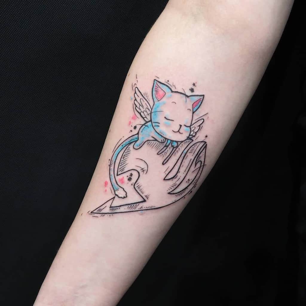 Happy Anime Fan Arts Fairytail Tattoo Tysiak Tattoo
