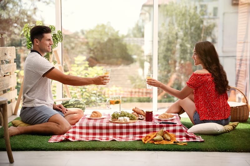 have a picnic to experience with your partner