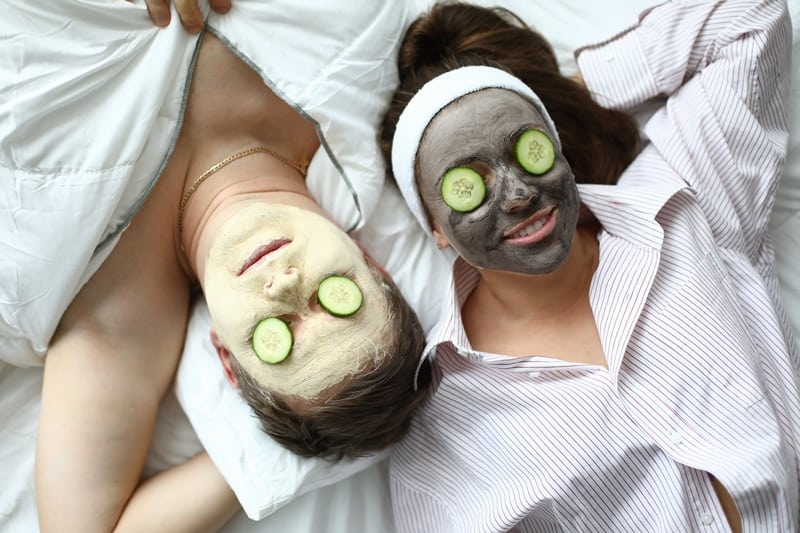 have a spa night to experience with your partner