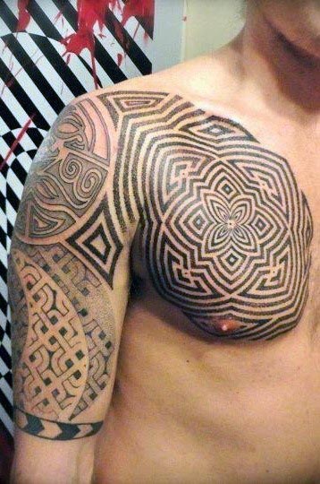 Hawaiian Tribal Tattoos For Men