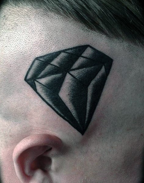 40 traditional diamond tattoo designs for men 