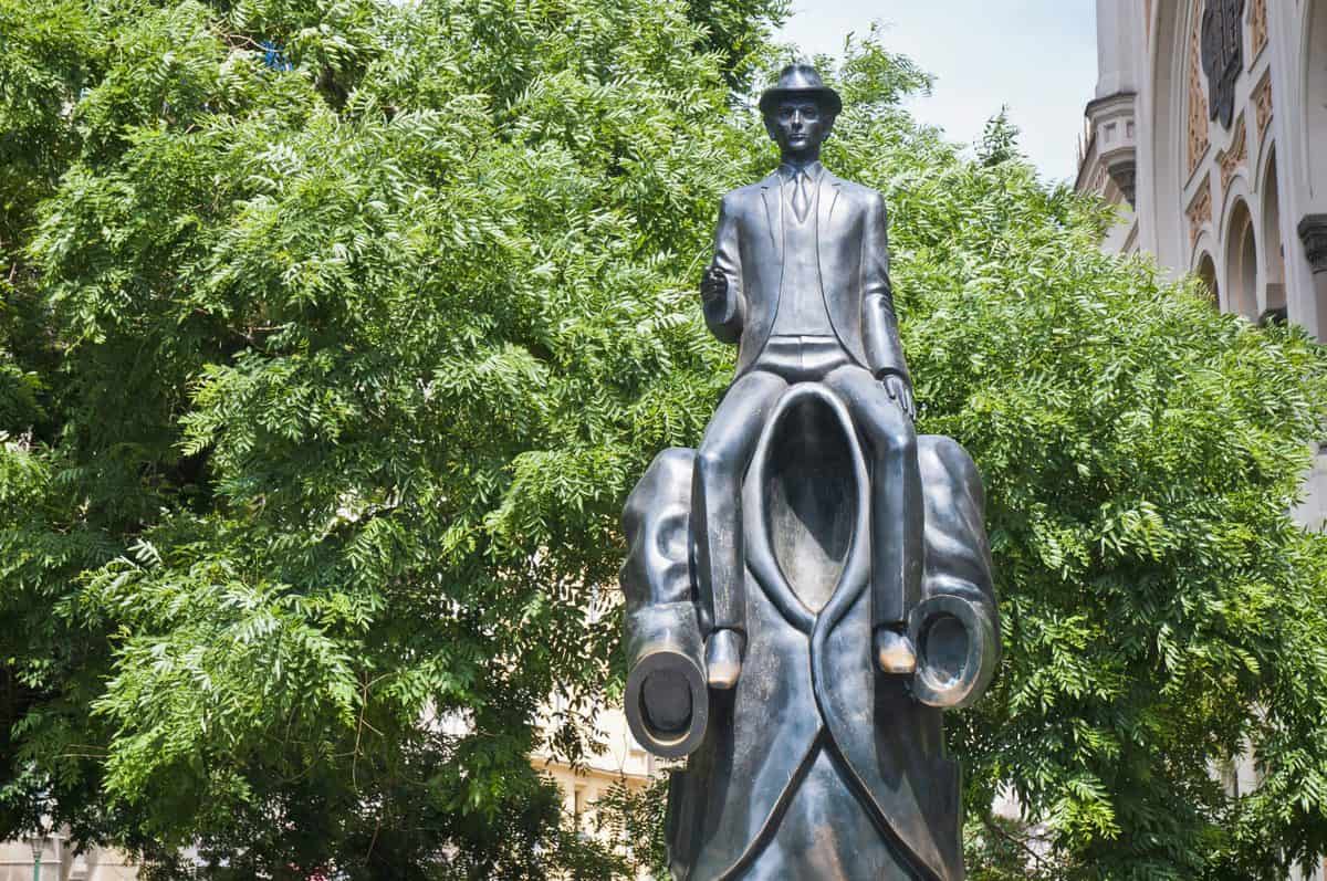 Franz,Kafka,Statue