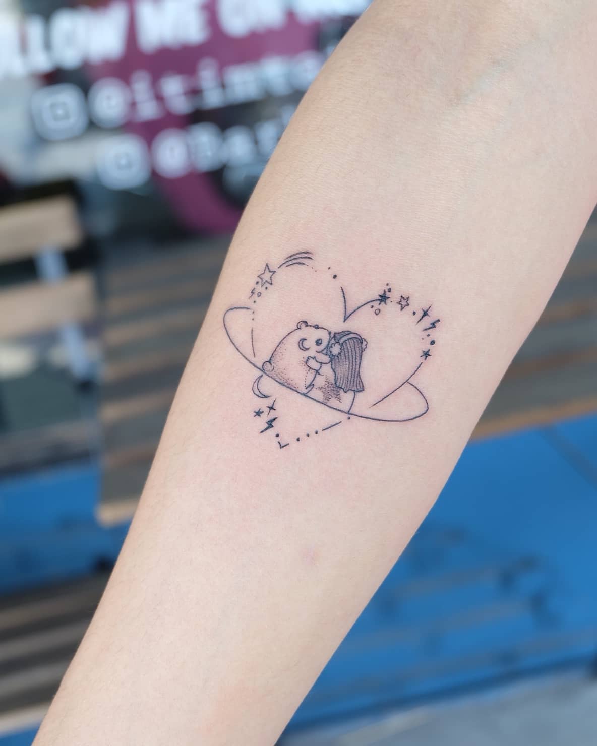 Heart Cute Tattoo Itimtattoolab