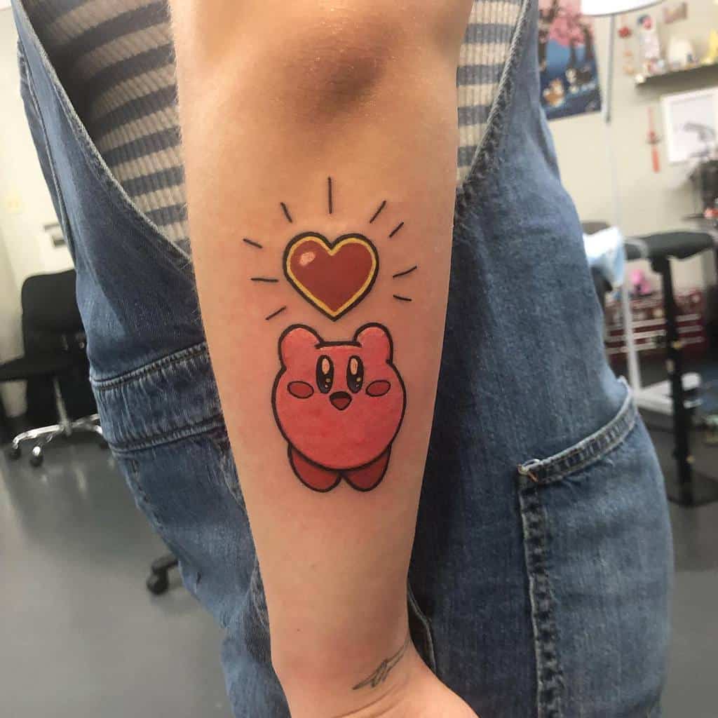 Heart Kirby Tattoos Ninakauffman