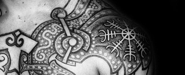 Top 37 Helm of Awe Tattoo Ideas [2022 Inspiration Guide]