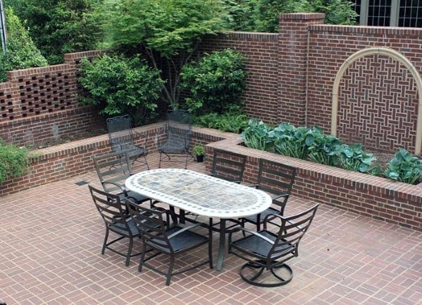 Top 50 Best Brick Patio Ideas - Home Backyard Designs