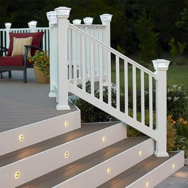 Top 50 Best Deck Steps Ideas - Backyard Design Inspiration