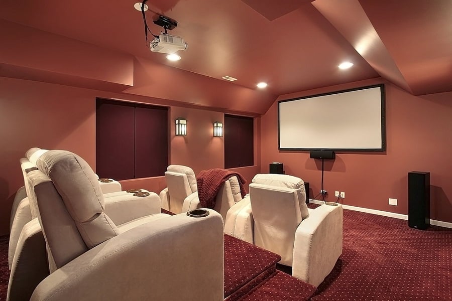 Home Home Theater Seating Ideas