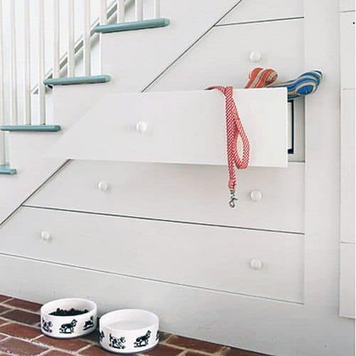 Home Ideas Under Stairs Dog Storage Cabinets