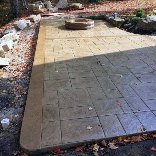 Home Stamped Concrete Patio Ideas