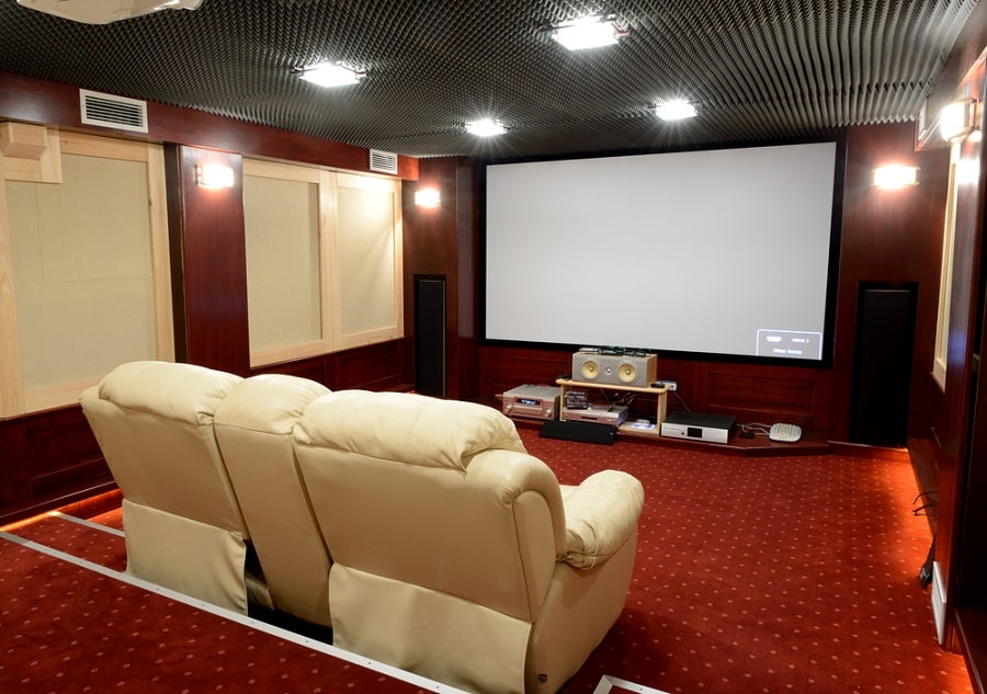 Home Theater Seating Cool Interior Ideas