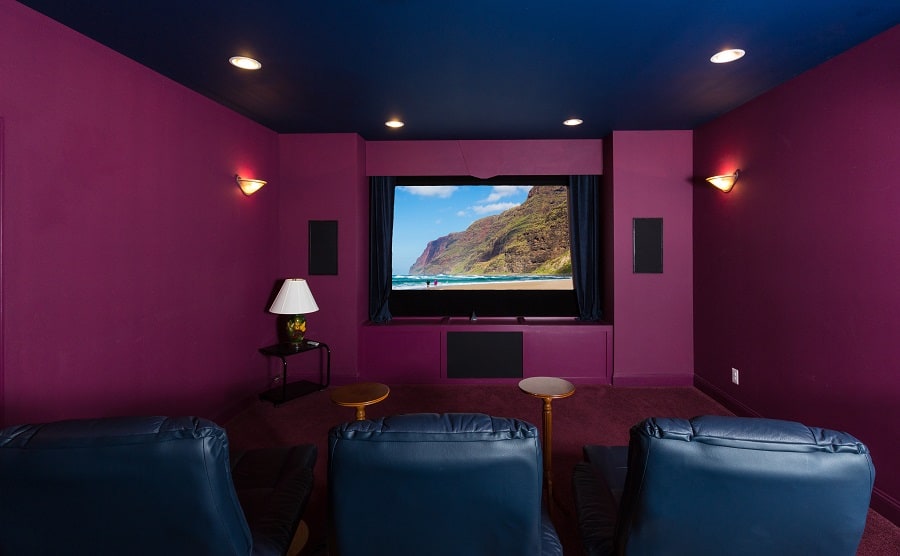 Home Theater Seating Interior Design