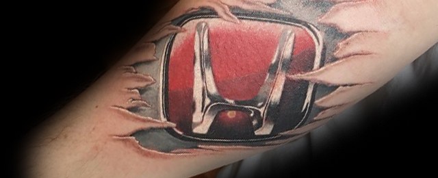 40 Honda Tattoo Ideas for Men