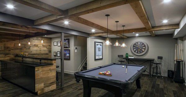 Top 70 Best Finished Basement Ideas Renovated Downstairs Designs