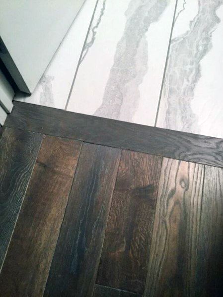 Wood Floor Transition Ideas 