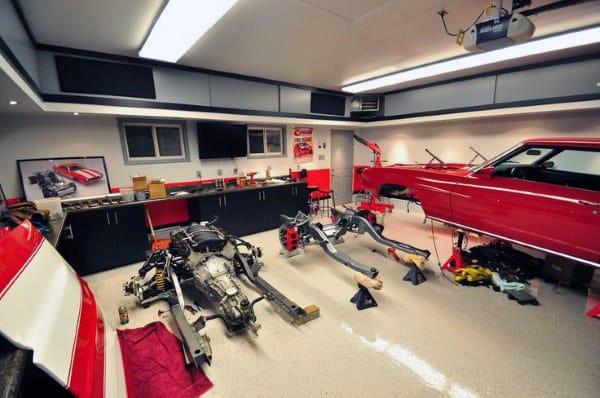 How To Turn A Garage Into A Man Cave