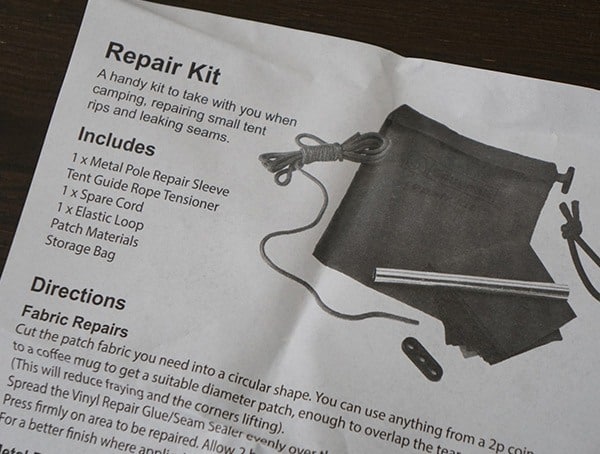 How To Use Repair Kit Snugpak Scorpion 3 Tent