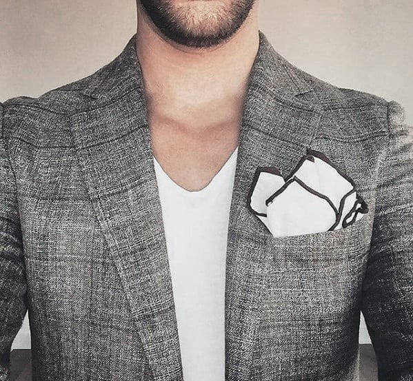 How To Wear A Suit Without A Tie Mens V Neck T Shirt Casual Outfit Style