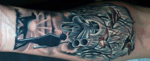 Top 69 Hunting Tattoo Ideas 2020 Inspiration Guide