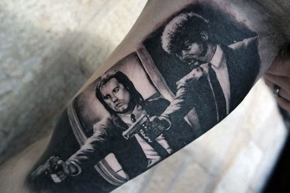 Everybody Be Cool With These Pulp Fiction Tattoos  Tattoodo
